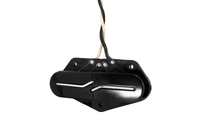 Fralin Split Blade Tele Bridge Pickup - Black image 1