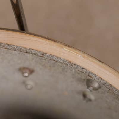 1970s Ludwig Standard 16x16 Lemon Strata Floor Tom image 15