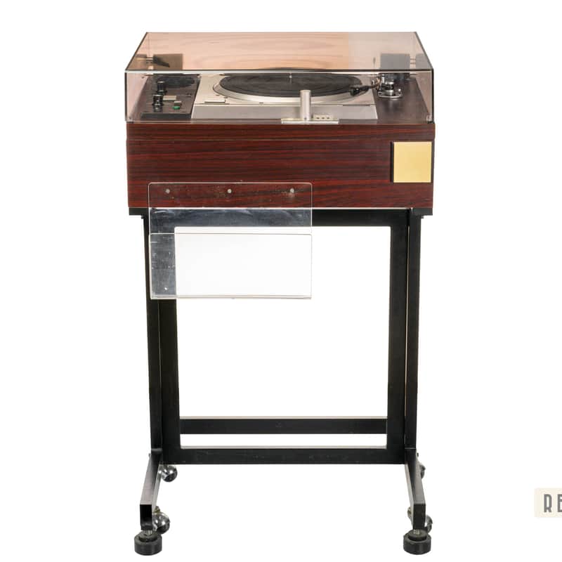 1982 Technics SL-1000MK II P Professional Turntable Brown Wood