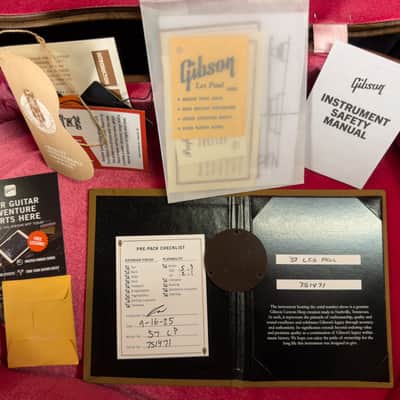 Gibson Custom Shop Willcutt Exclusive 1957 Les Paul Standard Reissue V2 Neck Goldtop (471) image 8