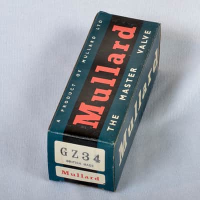 Mullard GZ34 / 5AR4 NOS Rectifier Tube – Made in England – Tests Strong image 6