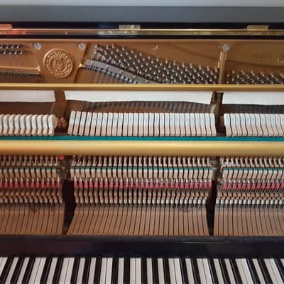 Eterna / Yamaha (Japan) Model 1 1957 Ebony Black Piano image 2