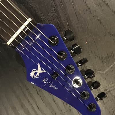 RY Guitar Custom Order Model Quilt Maple 2H 24H Royal Blue image 4