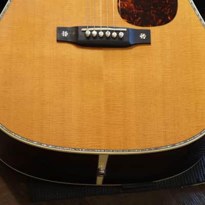 Immagine 2013 Martin D-42 Dreadnought Acoustic Guitar Natural + OHSC - 5