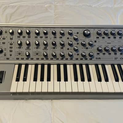Moog Subsequent 37 CV Paraphonic Analog Synth 2010s - Gray image 3