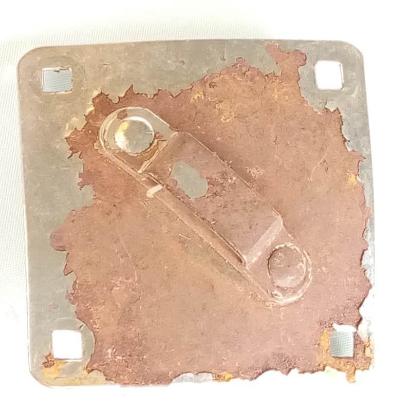 Gretsch Diamond Ride Tom Shell/Bass Drum Rail Mount Bracket Nickel Broadkaster40 image 1