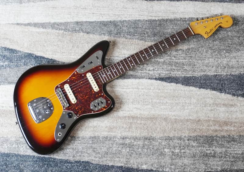 Fender Jaguar (1986) – JG66-75 3-Color Sunburst / Fujigen Japan E-Serial / Rare MIJ image 1