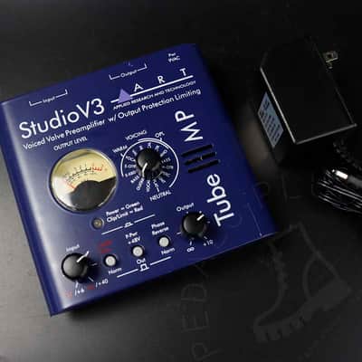 ART Tube MP Studio V3 Tube Microphone Preamp w/ power supply image 1