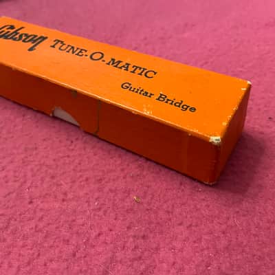 BOX vintage 1959-1960's Gibson nickel abr1 bridge BOX for es 335 Les Paul sg 175 firebird paf 1961 1965 super 400 L5 case candy image 5