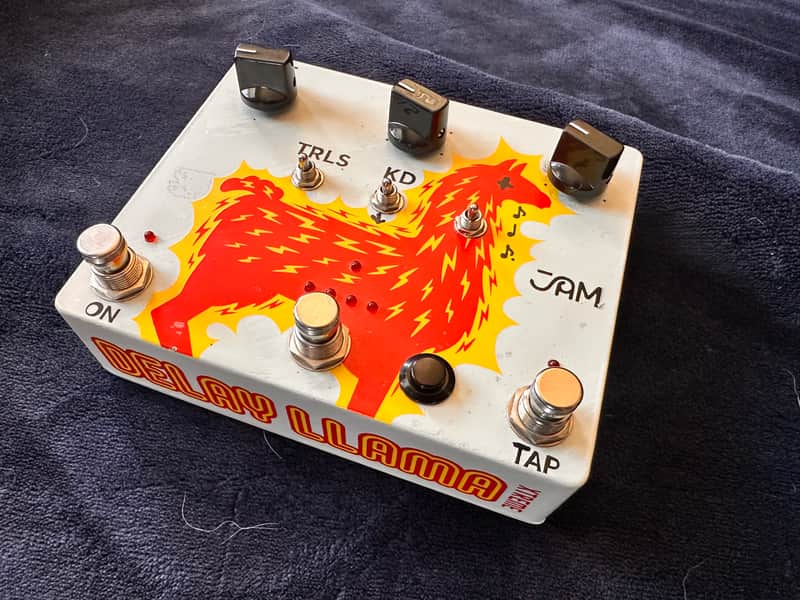 JAM Pedals Delay Llama Xtreme 2020 - 2021 - White image 1