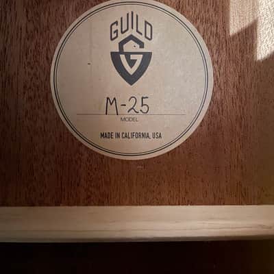 Guild USA M-25E 2020 - Present - California Burst image 2