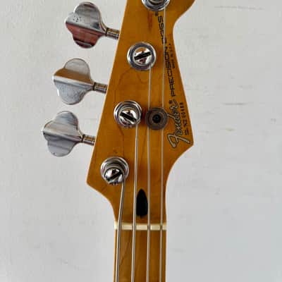 Fender American Precision Plus Deluxe 1992 - Natural Wood image 4