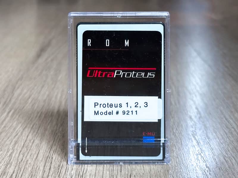 E-mu UltraProteus // #9211 Proteus 1,2,3 // Voice ROM Data Card // Rare Find image 1