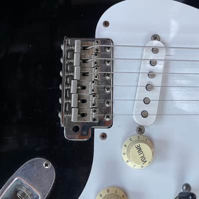 Vintage 1988 Fender Stratocaster Black MIJ Japan image 6