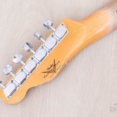 2025 Fender Custom Shop Limited Edition ‘67 Telecaster Custom Super Heavy Relic Inca Silverburst w/ Case, CoA image 5
