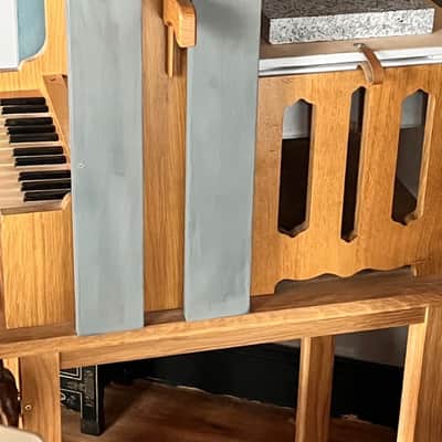 Medieval/Renaissance style Portative Organ two chromatic octaves. image 10