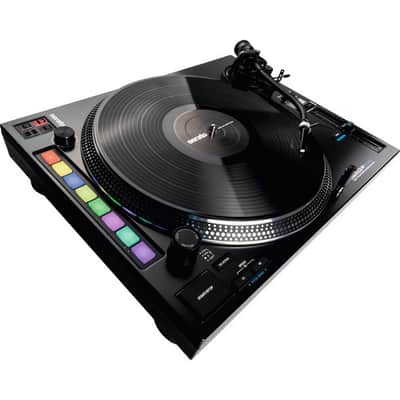 Reloop RP8000 Mk2 Advanced Hybrid Torque Turntable with Digital Control Section 2019 - Present - Black imagen 8