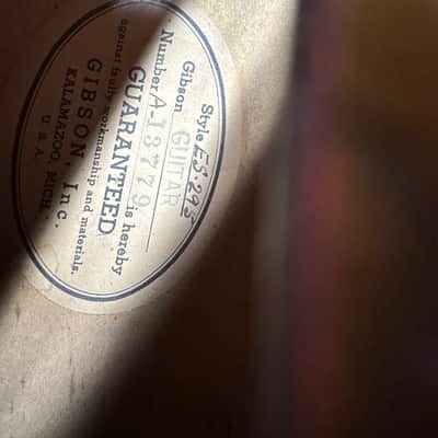 Gibson ES-295 1952 - Gold #A13779 image 19