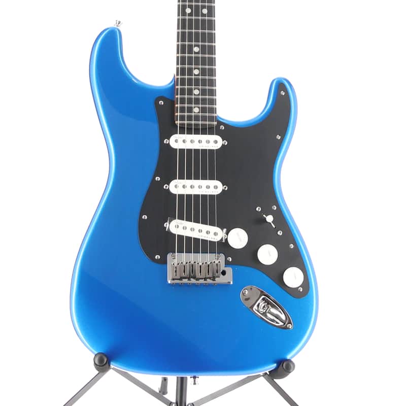 Fender American Ultra II Stratocaster, Ebony Fingerboard,  Noble Blue (S1)(22861) (22861) image 1