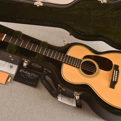 Martin Custom Shop 0 28 Parlor Style Bearclaw Italian Alpine Wild Rosewood #2884374 image 1