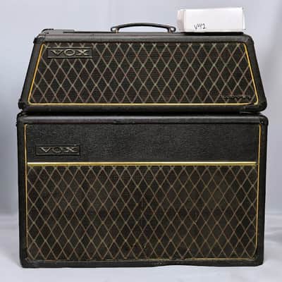 Vox V1083 Berkeley III Super Reverb 2-Channel 35-Watt 2x10" Piggyback Guitar Amp 1969 - 1970 - W/ New MOX V42 Pedal image 23