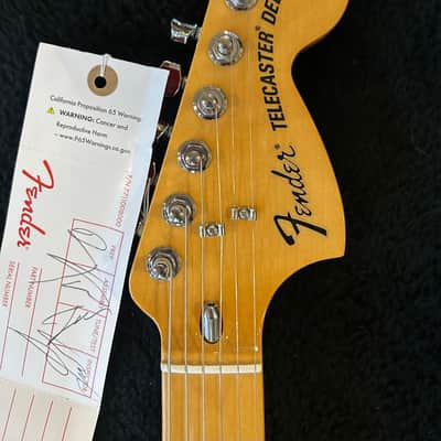 Fender Vintera II '70s Telecaster Deluxe with Tremolo, Maple Fretboard Vintage White  #MX23047753  8 lbs  11.8oz image 9
