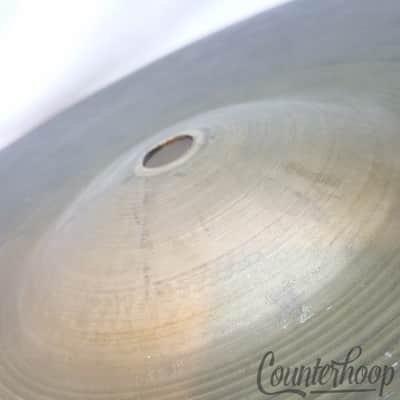 *Zildjian 15 1/8"Hi-Hat Bottom Cymbal 1480g Turkish USA B20 Vintage 50s Avedis A image 3