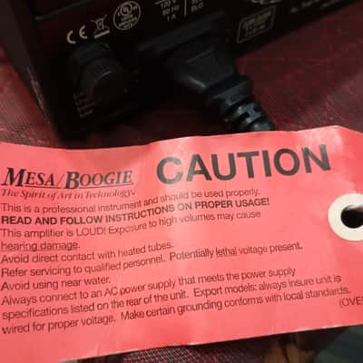 Mesa Boogie Mini 25 Rectifier BLACKFACE Edition ultra rare image 9