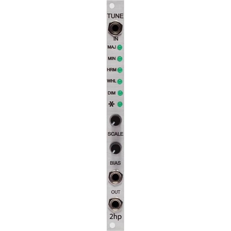 2hp Tune Eurorack Quantiser Module (Silver) image 1