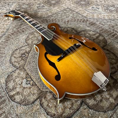 Eastman MD615L-GB Left Handed F-Style Mandolin in Goldburst w/ Hard Case & Free Pro Setup image 5