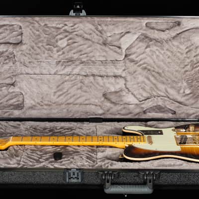 Fender 75th Anniversary American Professional Custom Telecaster Maple Fingerboard 2-Color Sunburst (957) image 7
