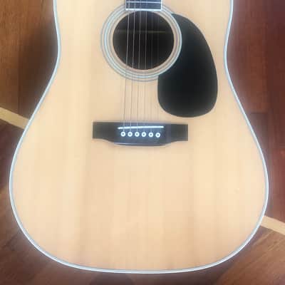 100% ORIGINAL 1970s Sigma by Martin DR-7 ACOUSTIC GUITAR MIJ w/ GIG BAG CASE image 3