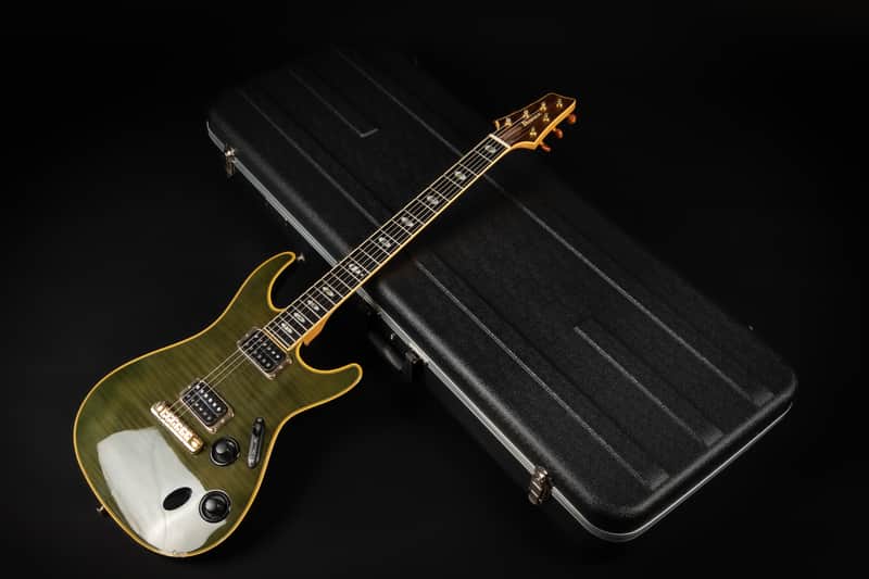 1998 Ibanez S-Classic SC620 - Black Green | Vintage Japan Premium