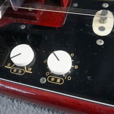 Vintage Suzuki Taishogoto Alto Electric Lap Zither w/ Original Case – Made in Japan image 6