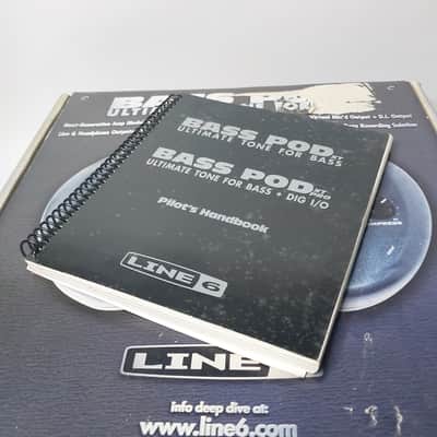 Line 6 Bass POD xt Multi-Effect and Amp Modeler in Box with Manual image 12