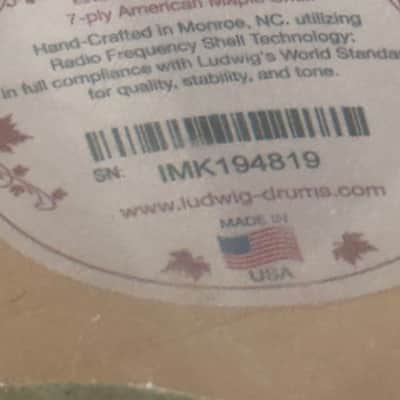Ludwig Classic maple 2023 - Vintage Black Oyster image 18