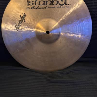 Istanbul Mehmet 14" Nostalgia Hi-Hat Cymbals (Pair) 2010s - Traditional image 3