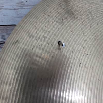 Used Paiste 22" Formula 602 Medium Ride Cymbal W/Rivets image 4