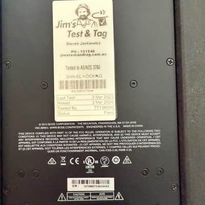 Bose F1 Model 812 2-Way Speaker 2010s - Black image 5
