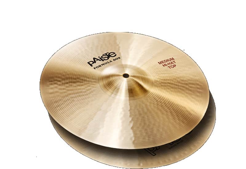 Paiste Formula 602 Classic 15" Medium Hi-Hat Cymbals/Model # CY0001043715/New image 1