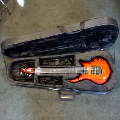 Ernie Ball Music Man Majesty 7 Ember Glow image 10