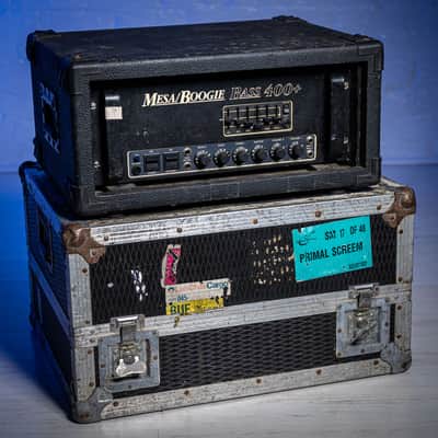 Mesa Boogie 400+ Bass Head Ex MANI THE STONE ROSES Black 1990 image 2