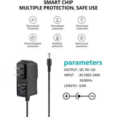 9V AC DC Power Supply Adapter Charger for BOSS Roland PSB-1U PSB1U Effect Pedal and GT-10 GT-10B BCB-60 Multi-Effects Guitar - Reliable Power Source for Your Music Gear image 3