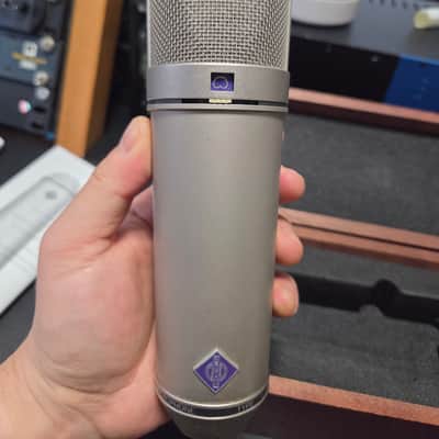 Neumann U 87 Ai Large Diaphragm Multipattern Condenser Microphone 1986 - Present - Nickel image 4