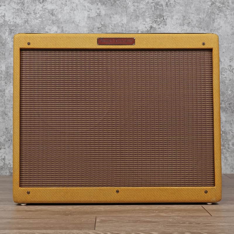 Fender '57 Custom Twin-Amp 2-Channel 40-Watt 2x12" MOD 5E8A Lacquered Tweed image 1