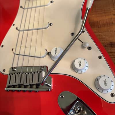 Fender Strat Plus Lace Sensors TBX Wilkinson Sperzels 1988 - Fiesta Red image 2