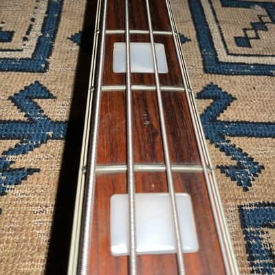 1970s Ventura Violin Bass Japan Sunburst FujiGen Teisco MIJ Hollow Body image 24