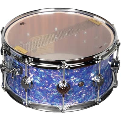 Drum Workshop Collectors Series 6.5x14 Snare Drum - Stained Glass image 5
