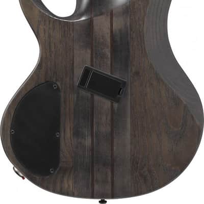 Ibanez BTB806MS-TGF Bass Workshop BTB Electric Bass 6-String Multi Scale - Transparent Gray Flat + Case image 7