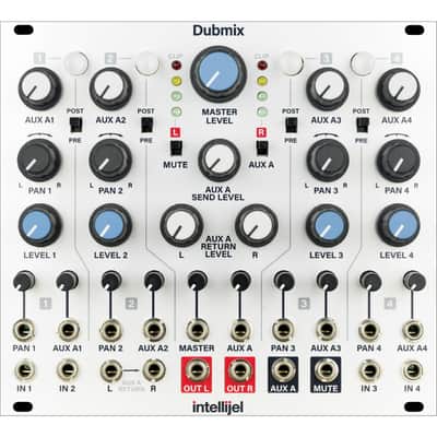 Intellijel Quad VCA Eurorack Synth Module | Reverb